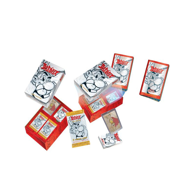 ASTERIX TIMELESS TREASURE BOX TRADING CARDS BOITE DE 8 POCHETTES DE 6 CARTES