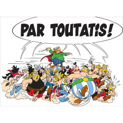 TIRAGE ASTERIX SUR PAPIER PAR TOUTATIS