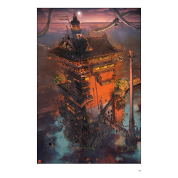 TIRAGE D ART LE PALAIS DES BAINS 61 X 91 CM MATHIEU BABLET