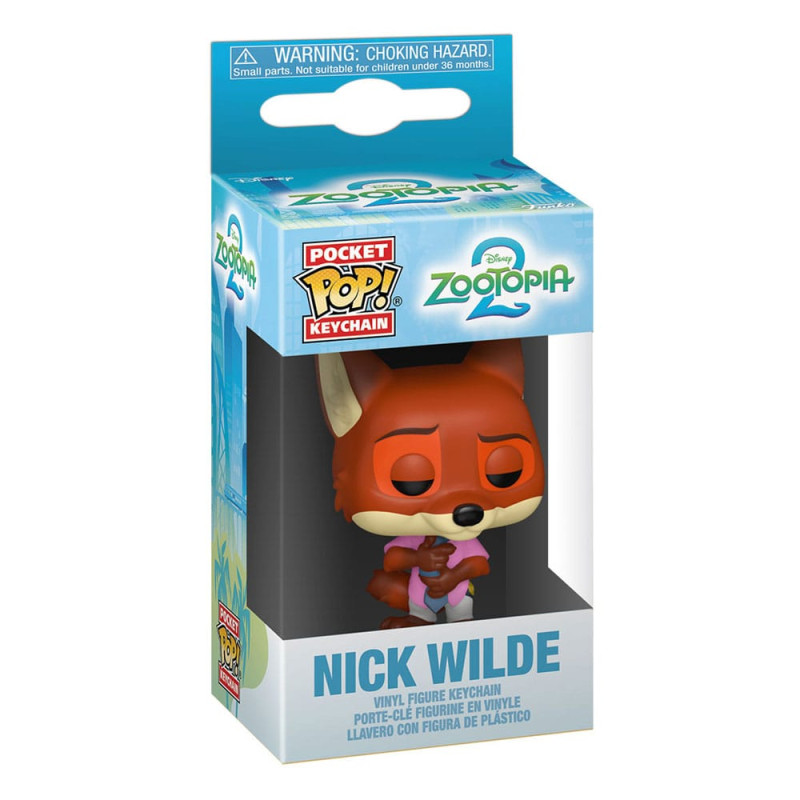 ZOOTOPIE 2 NICK WILDE POCKET POP VINYL FIGURINE 4 CM