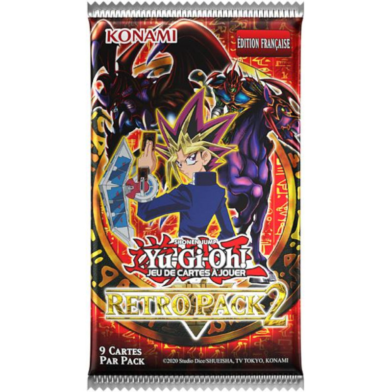 RETRO PACK 2 BOOSTER TCG YU GI OH VF