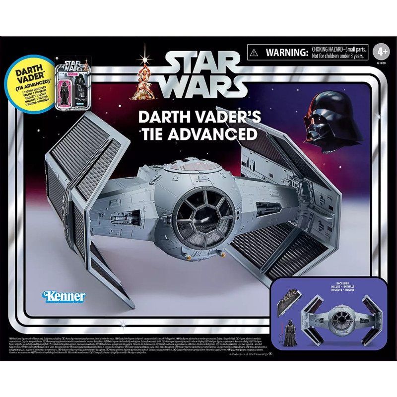 STAR WARS EPISODE IV VINTAGE COLLECTION TIE ADVANCED FIGURINE