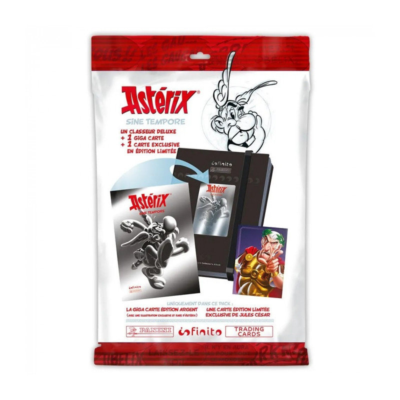 CLASSEUR STARTER PACK POUR CARTES A COLLECTIONNER PANINI ASTERIX