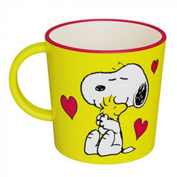 MUG CAFE PEANUTS SNOOPY LOVE