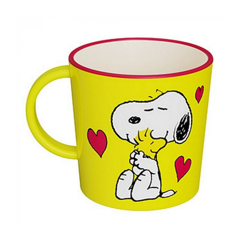 MUG CAFE PEANUTS SNOOPY LOVE