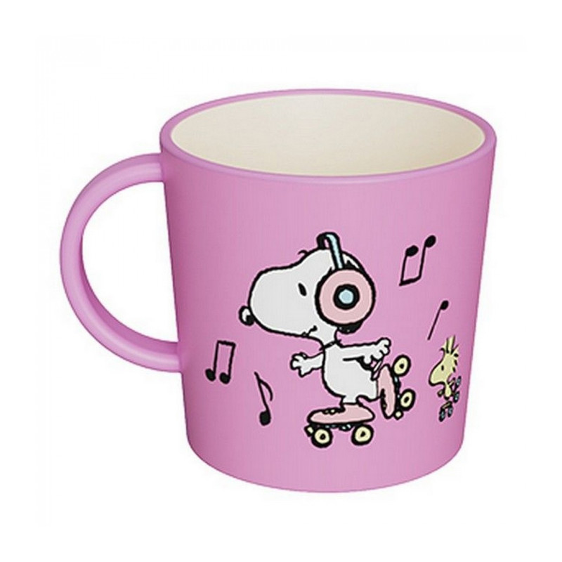 MUG CAFE PEANUTS SNOOPY MUSIC IS LIFE