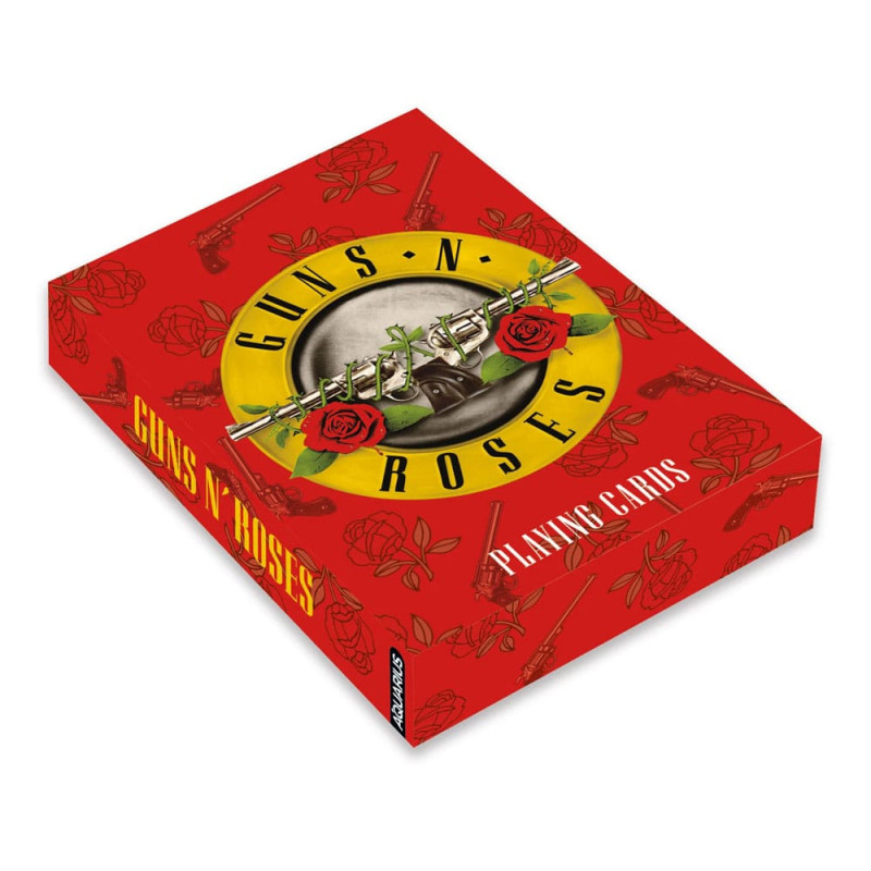 GUNS N ROSES JEU DE CARTES A JOUER