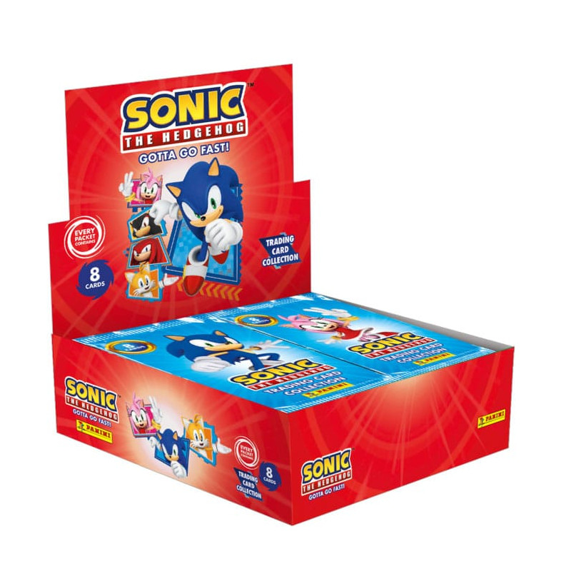 SONIC THE HEDGEHOG GOTTA GO FAST CARTES A COLLECTIONNER FLOW PACKS