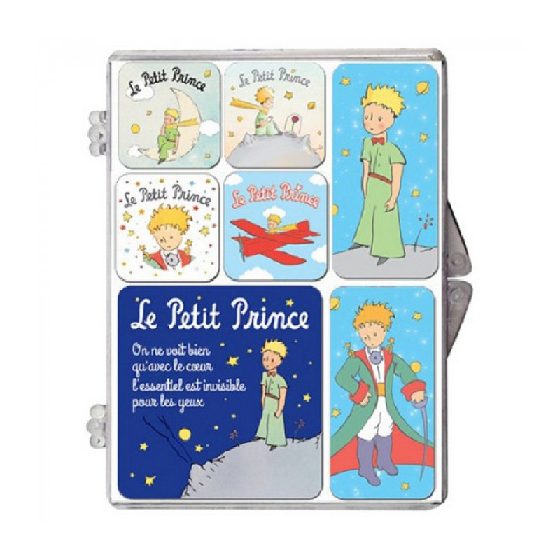 COFFRET DE SEPT MAGNETS LE PETIT PRINCE