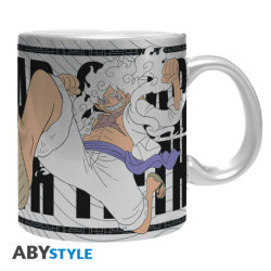LUFFY GEAR 5TH ONE PIECE SUBLI SILVER MUG 320 ML