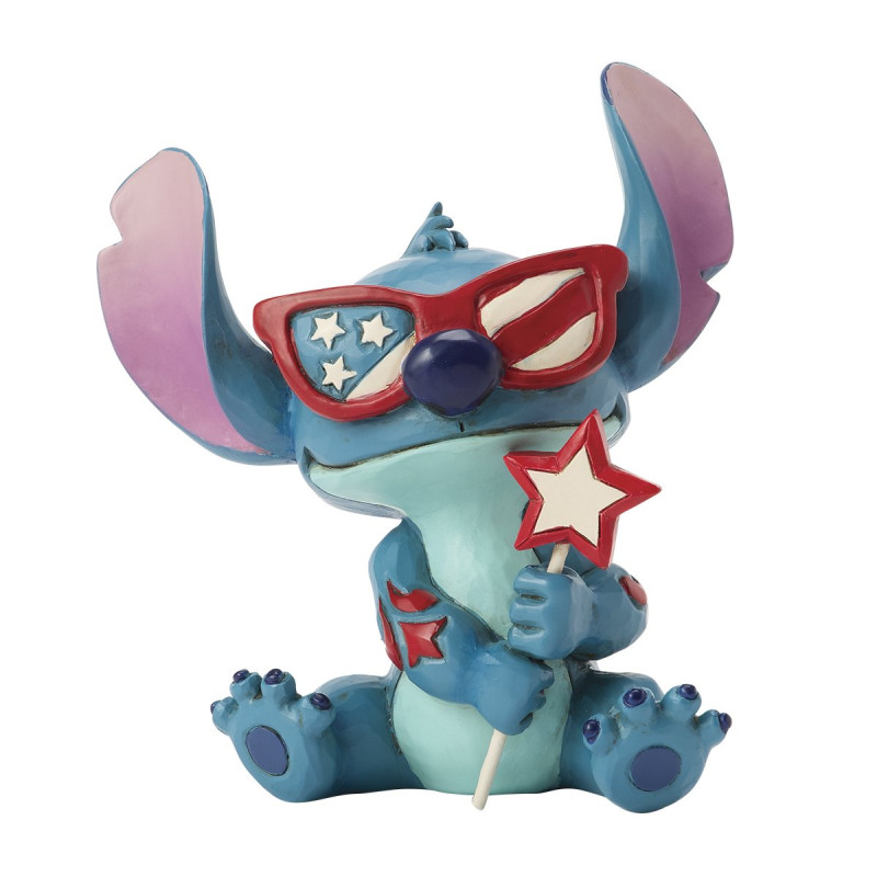 PATRIOTIC STITCH STATUE 9 CM