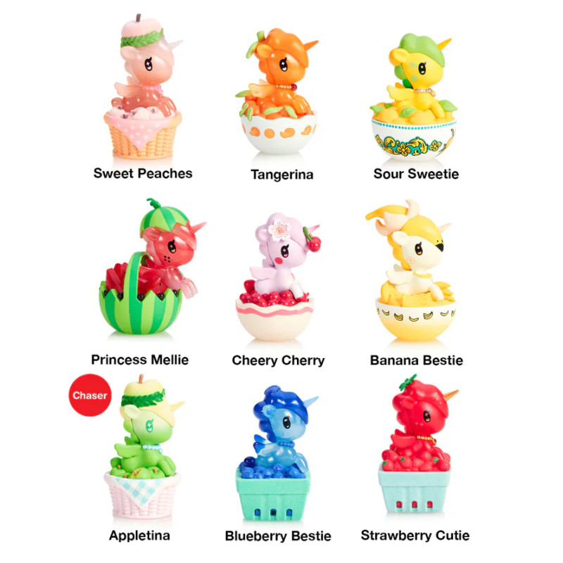 FRESH FRUITS UNICORNO BLIND BOX 1 FIGURE RANDOM