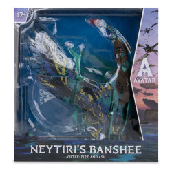 NEYTIRI BANSHEE AVATAR FIRE AND ASH GOLD LABEL FIGURINE 18 CM