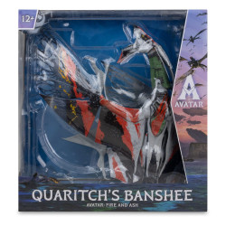QUARITCH NEW BANSHEE AVATAR FIRE AND ASH GOLD LABEL FIGURINE 18 CM