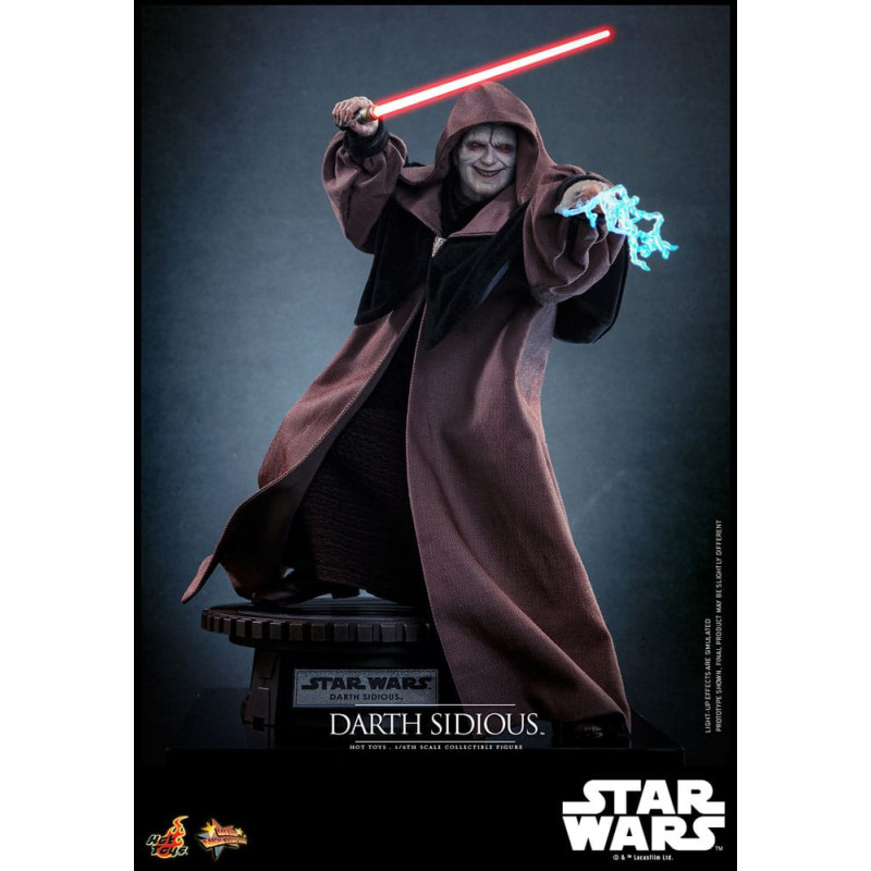 DARTH SIDIOUS STAR WARS MOVIE MASTERPIECE FIGURINE 29 CM