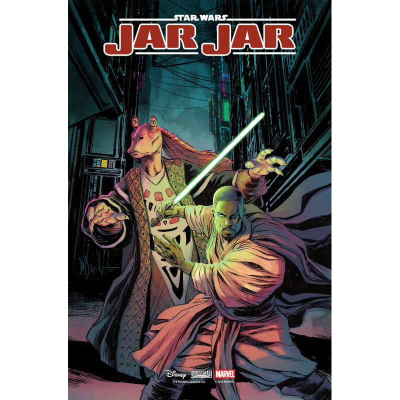 STAR WARS: JAR JAR 1 CVR B DAVE WACHTER VAR