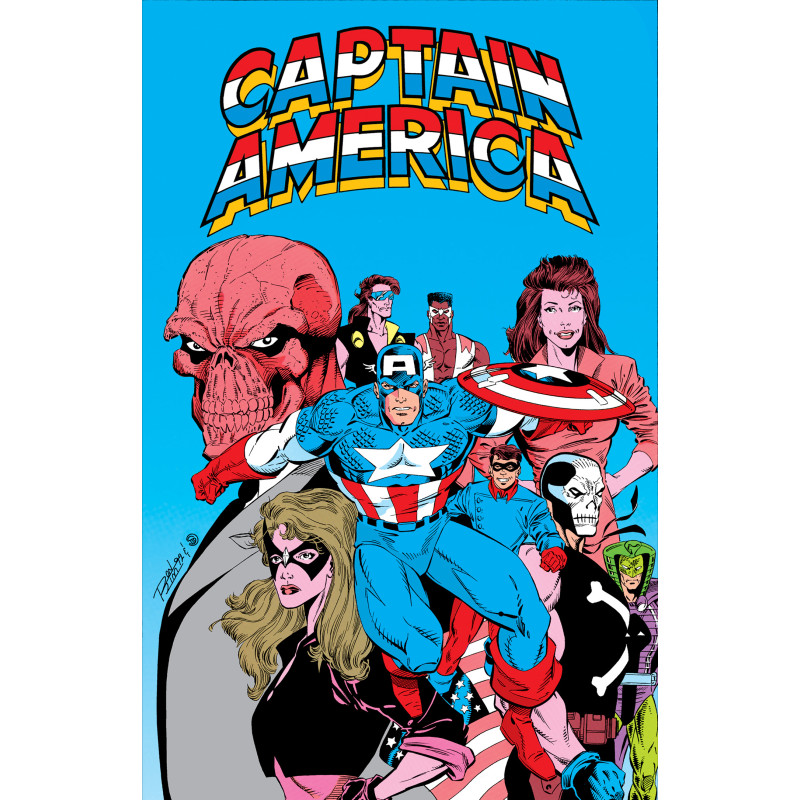 CAPTAIN AMERICA BY MARK GRUENWALD HC OMNIBUS VOL 03 CVR A RON LIM COVER