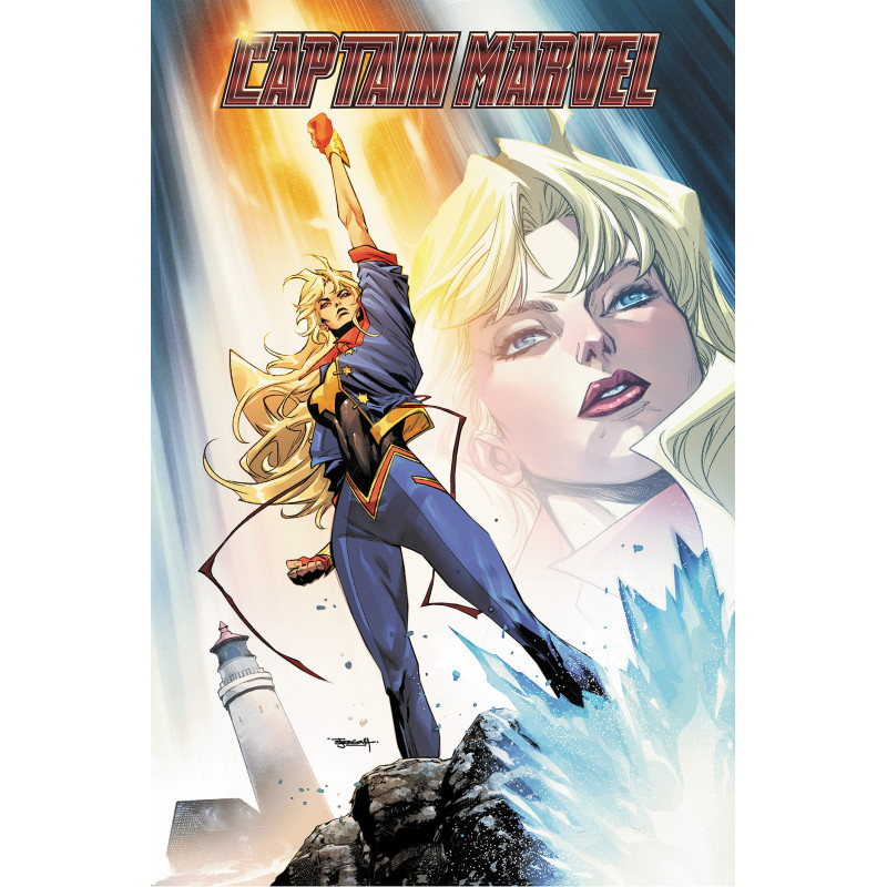 CAPTAIN MARVEL: HIGHEST, FURTHEST, FASTEST HC OMNIBUSCVR B STEPHEN SEGOVIA DIRECT MARKET EXCLUSIVE