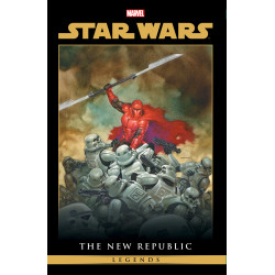 STAR WARS LEGENDS: THE NEW REPUBLIC HC OMNIBUS VOL 03 CVR A DAVE DORMAN CRIMSON EMPIRE COVER