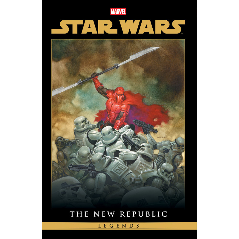 STAR WARS LEGENDS: THE NEW REPUBLIC HC OMNIBUS VOL 03 CVR A DAVE DORMAN CRIMSON EMPIRE COVER