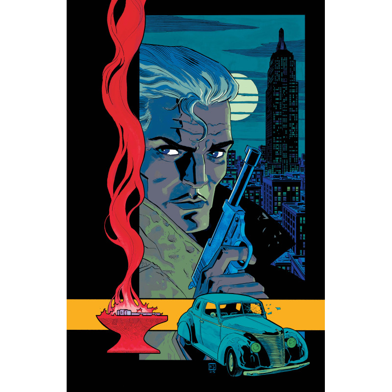 THE PERIL OF THE BRUTAL DARK AN EZRA CAIN MYSTERY 1 (OF 6) CVR C HAYDEN SHERMAN CARD STOCK VAR (MR)