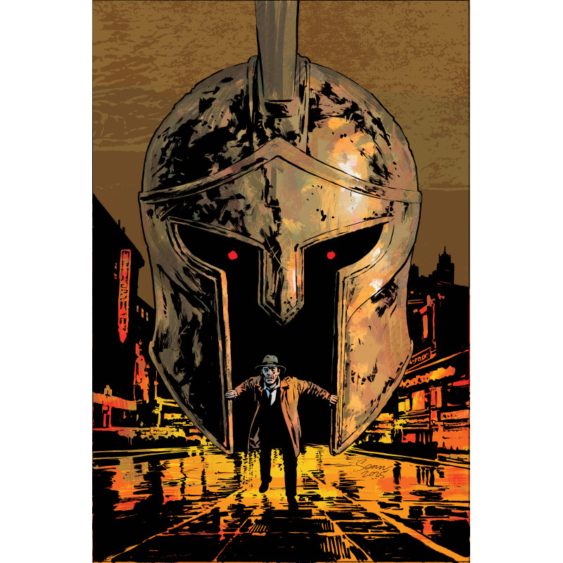 THE PERIL OF THE BRUTAL DARK AN EZRA CAIN MYSTERY 1 (OF 6) CVR F JACOB PHILLIPS FOIL VAR (MR)