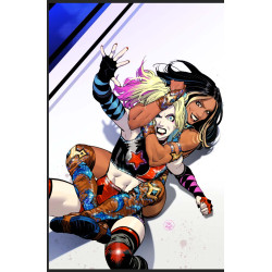 DC K.O. 4 (OF 5) CVR I DAN MORA DC AEW CAMEO CARD STOCK VAR