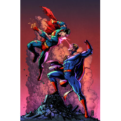 DC K.O. BOSS BATTLE 1 (ONE-SHOT) CVR B DARICK ROBERTSON CARD STOCK VAR