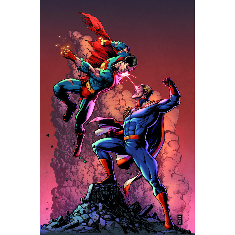 DC K.O. BOSS BATTLE 1 (ONE-SHOT) CVR B DARICK ROBERTSON CARD STOCK VAR