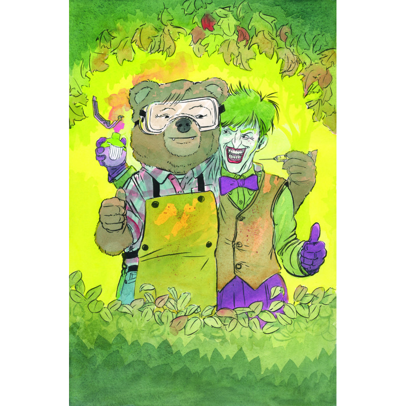 DC K.O. BOSS BATTLE 1 (ONE-SHOT) CVR C PATRICK HORVATH CARD STOCK VAR