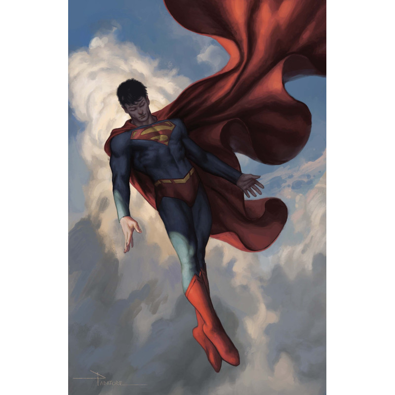 SUPERMAN 35 CVR D DAVIDE PARATORE CARD STOCK VAR (DC K.O.)