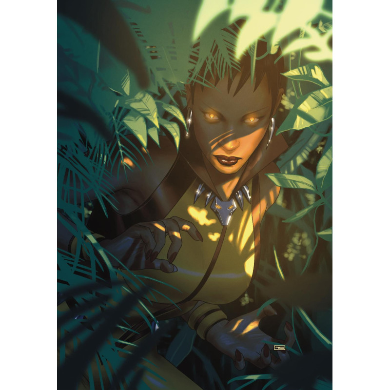 JUSTICE LEAGUE UNLIMITED 16 CVR G TAURIN CLARKE BLACK HISTORY MONTH CARD STOCK VAR (DC K.O.)