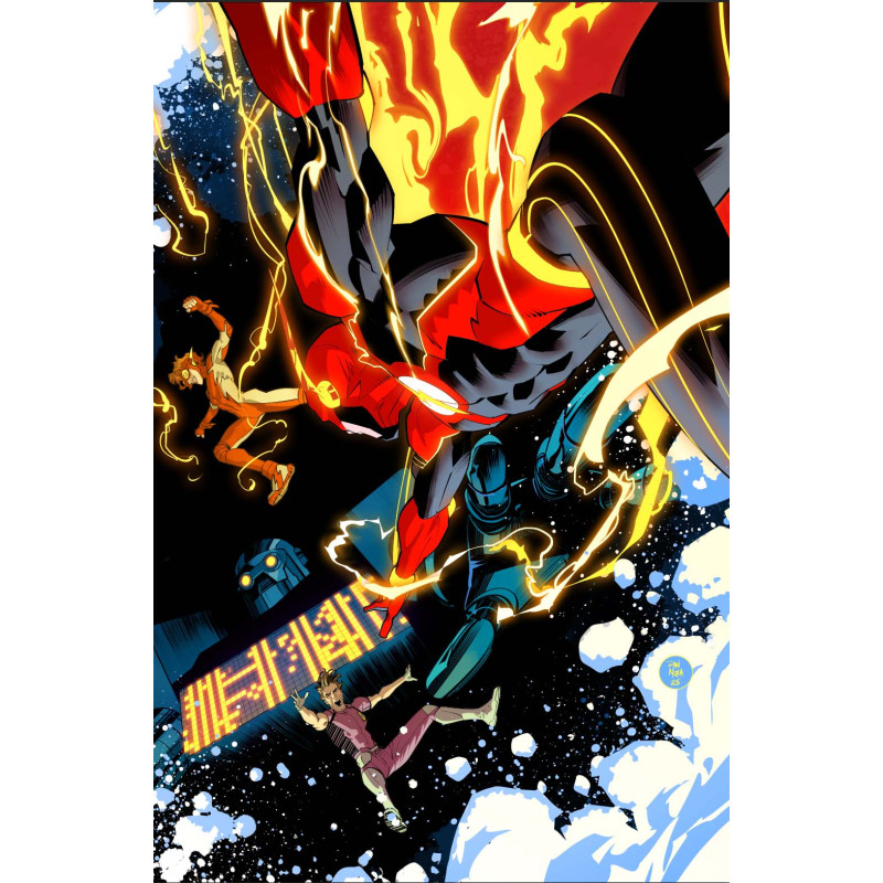 FLASH 30 CVR A DAN MORA (DC K.O.)