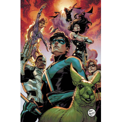TITANS 32 CVR B BRAD WALKER CARD STOCK VAR (DC K.O.)