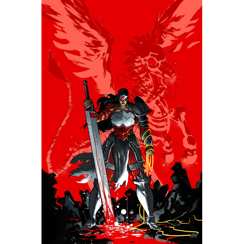 ABSOLUTE WONDER WOMAN 17 CVR C RILEY ROSSMO CARD STOCK VAR