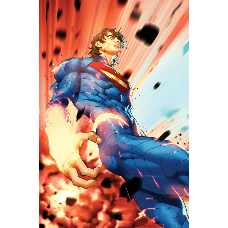 ABSOLUTE SUPERMAN 16 CVR B GERALD PAREL CARD STOCK VAR