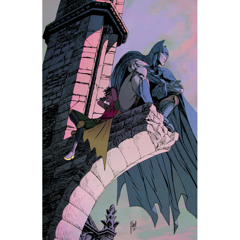 BATMAN AND ROBIN 30 CVR B GUILLEM MARCH CARD STOCK VAR