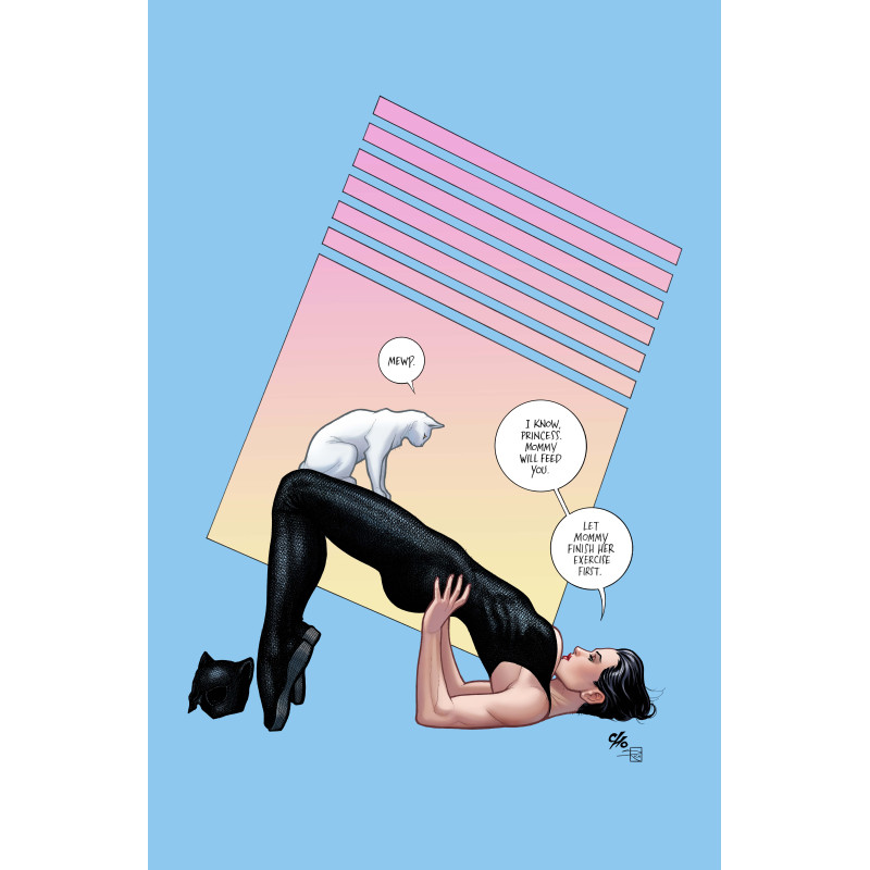 CATWOMAN 84 CVR B FRANK CHO CARD STOCK VAR
