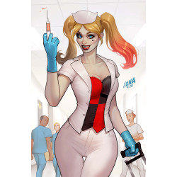 HARLEY QUINN 59 CVR B DAVID NAKAYAMA CARD STOCK VAR