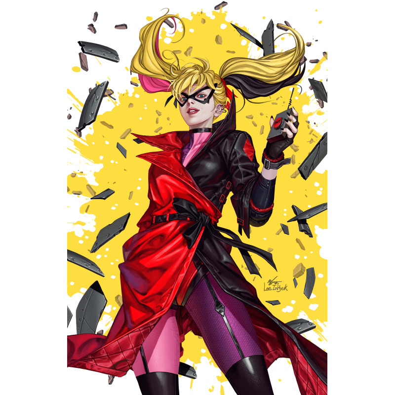 HARLEY QUINN 59 CVR C INHYUK LEE CARD STOCK VAR