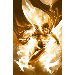 SUPERMAN UNLIMITED 10 CVR C DON AGUILLO CARD STOCK VAR