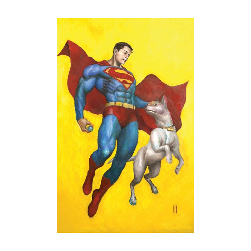 SUPERMAN UNLIMITED 10 CVR D MIKE CHOI CARD STOCK VAR