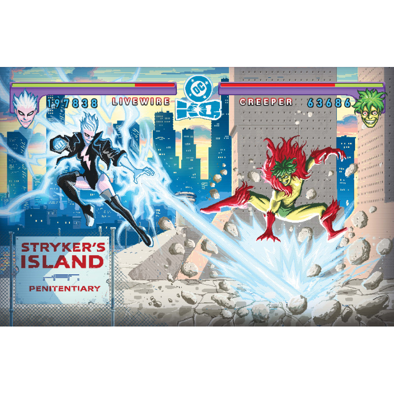 SUPERMAN CHAINS OF LOVE SPECIAL 1 (ONE-SHOT) CVR B JUAN FERREYRA WRAPAROUND CARD STOCK VAR