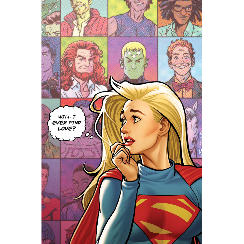 SUPERGIRL 10 CVR C JOE QUINONES CARD STOCK VAR