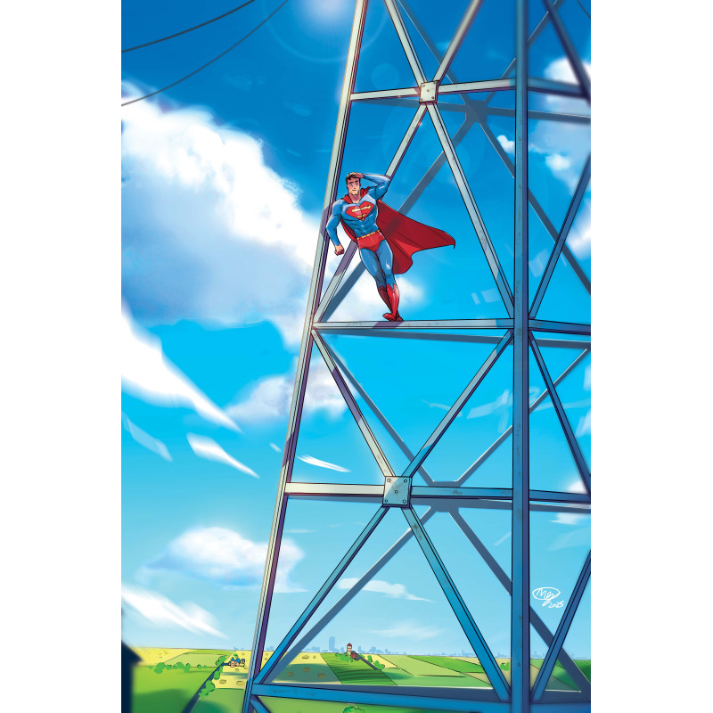 ADVENTURES OF SUPERMAN BOOK OF EL 6 (OF 12) CVR D MEGAN HUANG CARD STOCK VAR