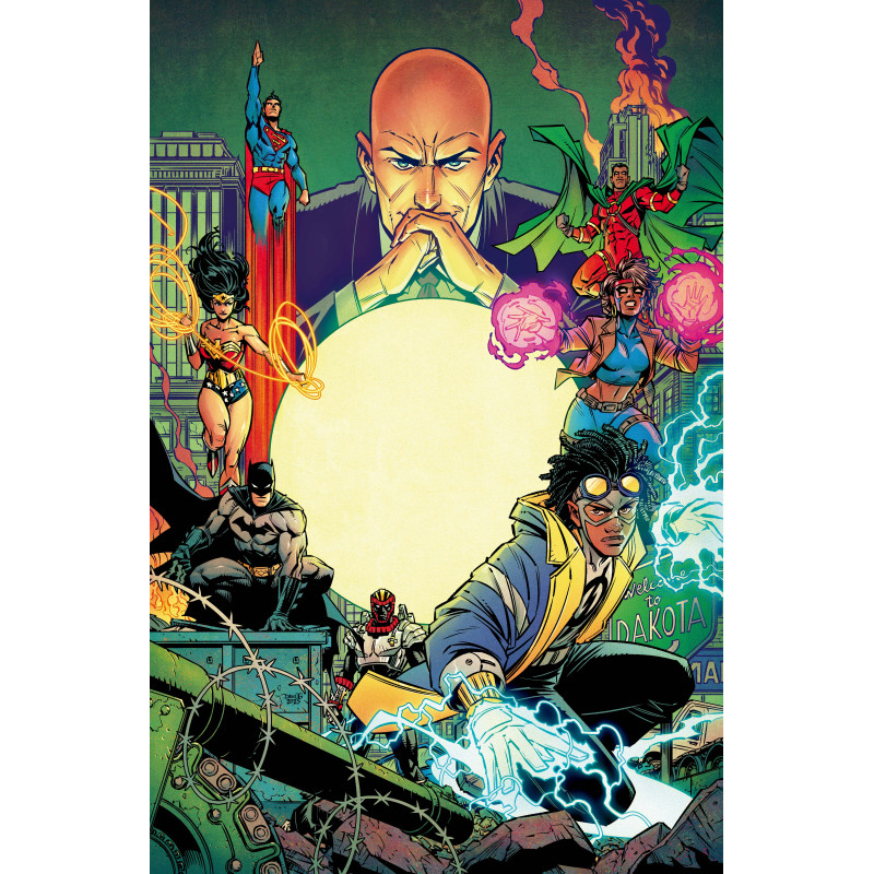 NEW HISTORY OF THE DC UNIVERSE THE DAKOTA INCIDENT 1 (ONE-SHOT) CVR A DIEGO OLORTEGUI