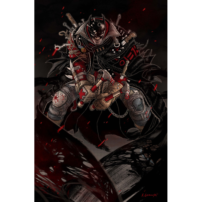 BATMAN GARGOYLE OF GOTHAM 4 (OF 4) CVR A RAFAEL GRAMPA (MR)