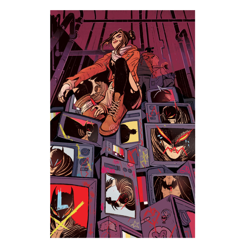 BATMAN GARGOYLE OF GOTHAM 4 (OF 4) CVR E VALENTINA NAPOLITANO CARD STOCK VAR (MR)