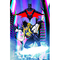 BATMAN STATIC BEYOND 3 (OF 6) CVR B BERNARD CHANG CARD STOCK VAR