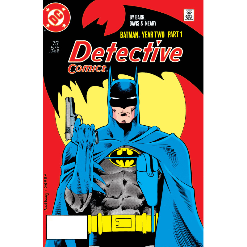 DETECTIVE COMICS 575 FACSIMILE EDITION CVR A ALAN DAVIS (YEAR TWO PART 1 OF 4)
